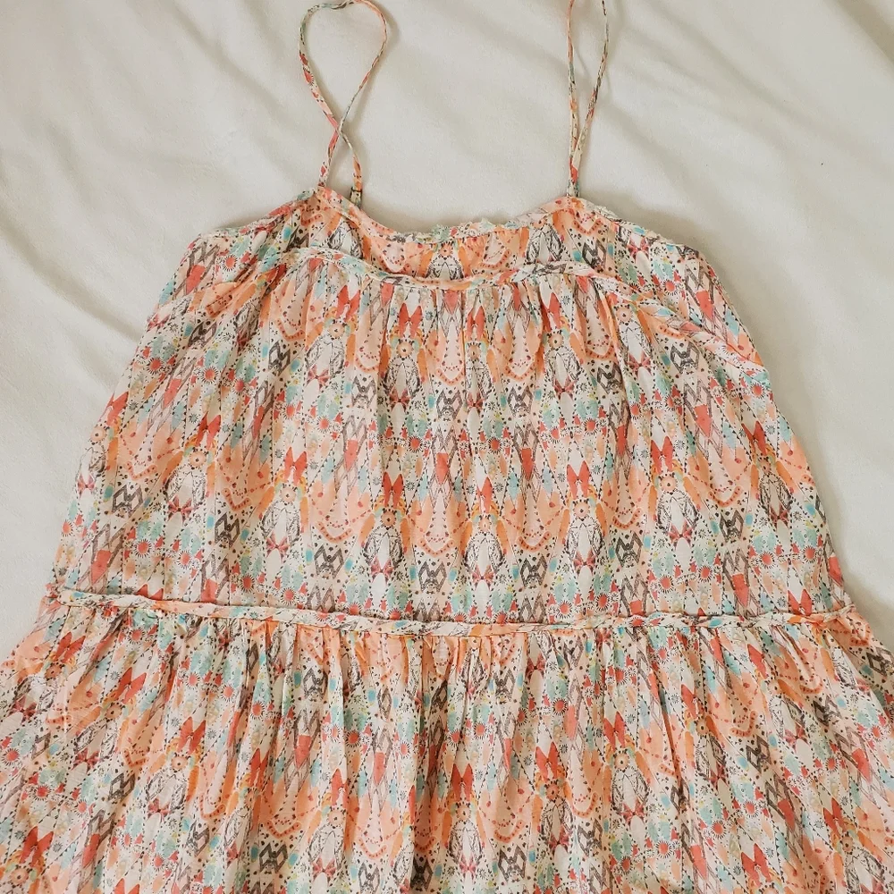 Anthropologie Saturday Sunday Cynthia Tiered Dress Size S - Picture 10 of 16